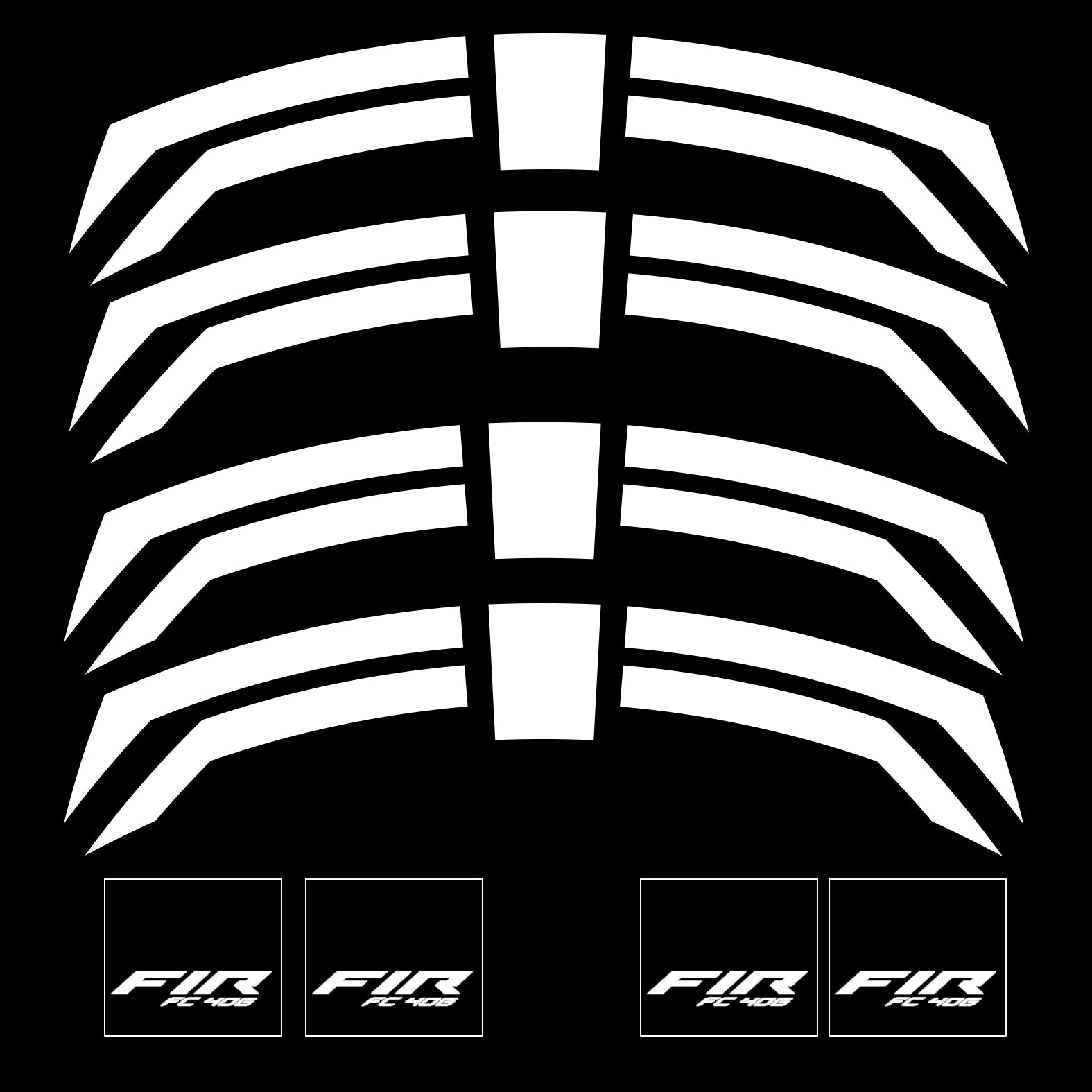 Fir Real Sticker Replacement sticker kit for FIR wheels – Fir-ruote